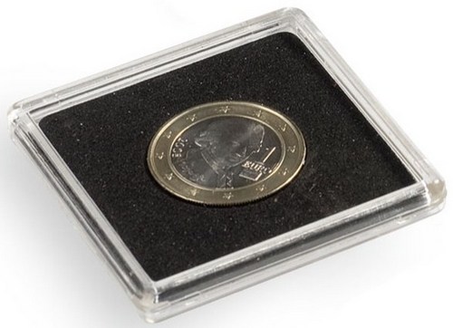 16 mm portal Quadrum square coin capsules (pack 10) - Click Image to Close