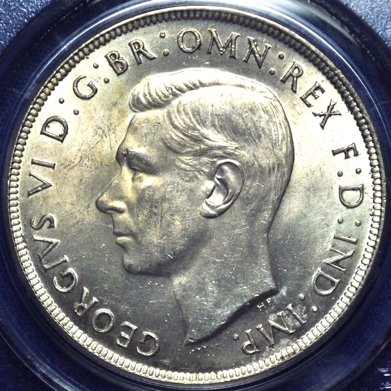 1938 Australian Crown, PCGS MS61 'Uncirculated' - Click Image to Close