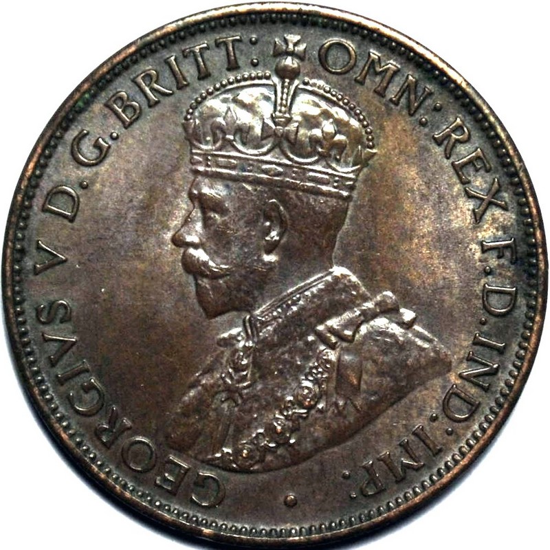 1913 Australian Halfpenny, 'good Extremely Fine' - Click Image to Close