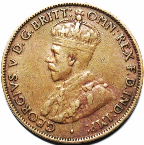 1926 Australian Halfpenny, 'average circulated' - Click Image to Close