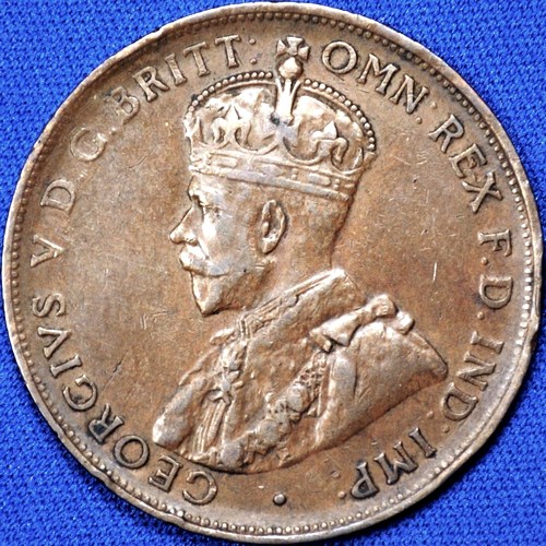 1922 Australian Penny, 'Very Fine / Fine' - Click Image to Close