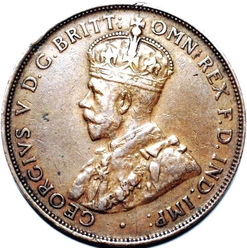 1924 Australian Penny, 'good Very Fine / Very Fine' - Click Image to Close