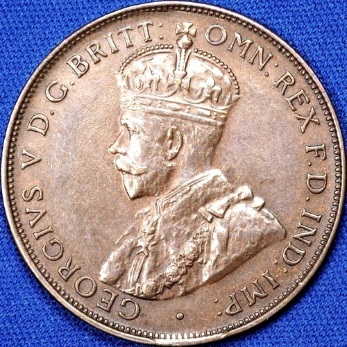 1927 Australian Penny, 'good Extremely Fine' - Click Image to Close