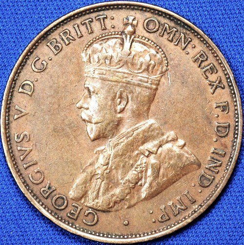 1933 Australian Penny, 'good Very Fine / Very Fine'