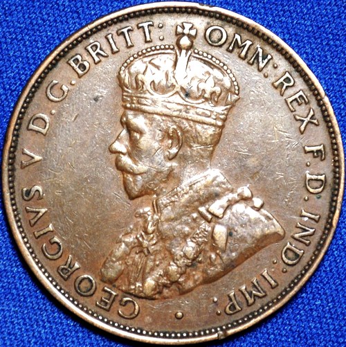 1934 Australian Penny, 'good Very Fine'