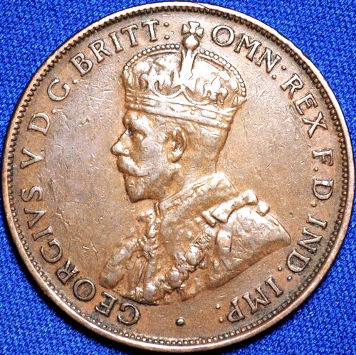 1935 Australian Penny, 'Very Fine'