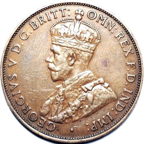 1936 Australian Penny, 'Extremely Fine' - Click Image to Close
