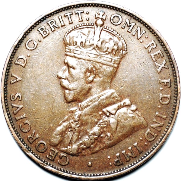 1936 Australian Penny, 'good Very Fine'