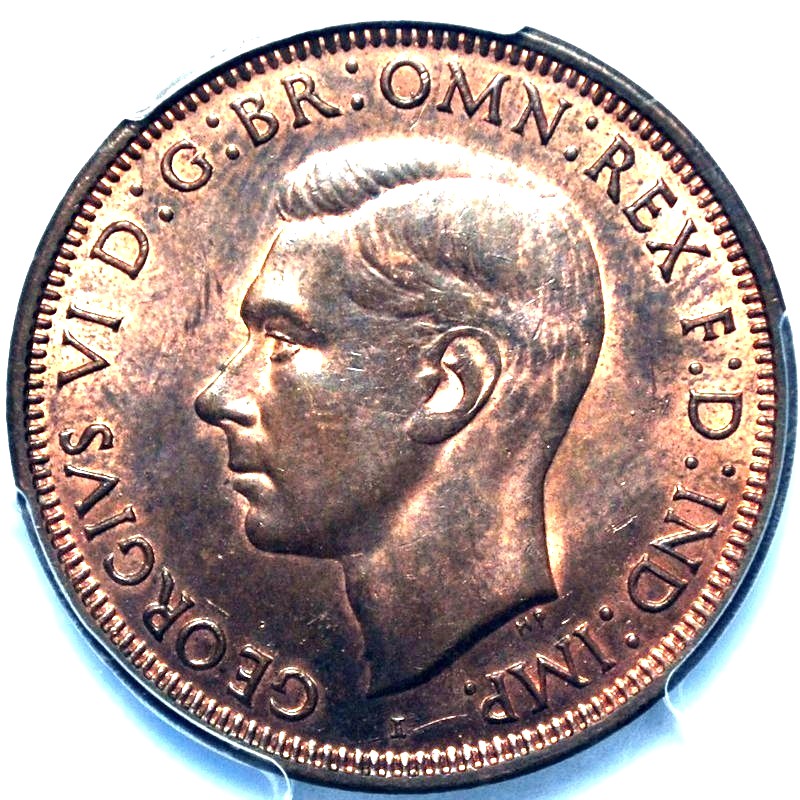1942 i Australian Penny, PCGS MS63RB 'Uncirculated' - Click Image to Close