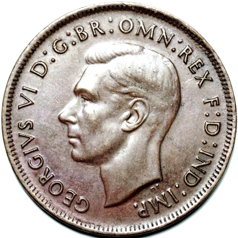 1943 Y. Australian Penny, 'good Very Fine'
