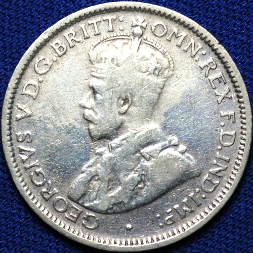 1928 Australian Sixpence, 'good Very Good / Fine', cleaned - Click Image to Close