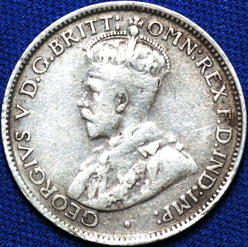1936 Australian Sixpence, 'about Fine / good Fine' - Click Image to Close