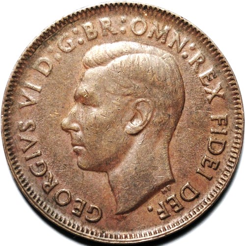 1952 Australian Halfpenny, 'about Very Fine' - Click Image to Close