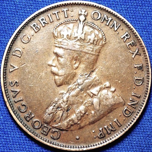 1926 Australian Penny, 'Very Fine'