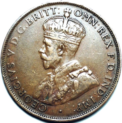 1926 Australian Penny, 'good Very Fine'