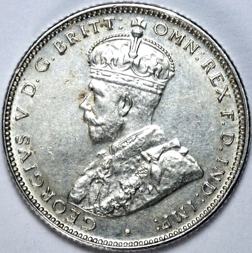 1935 Australian Shilling, 'about Uncirculated'